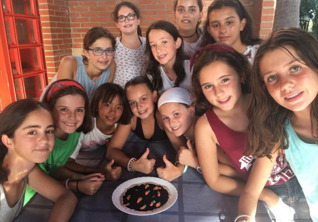 campamento de inglés para adolescentes en Valencia - niñas
